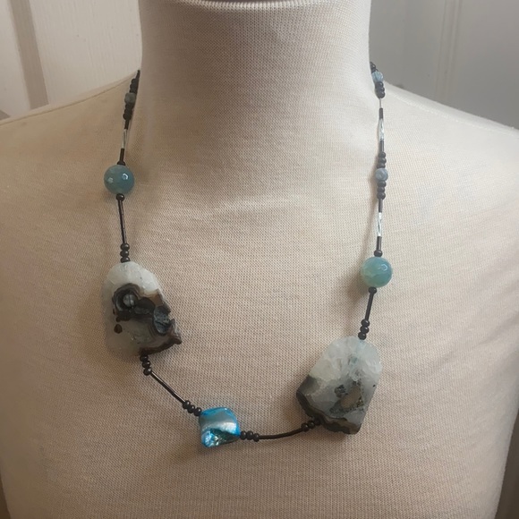 Handmade Turquoise necklace - Picture 2 of 8